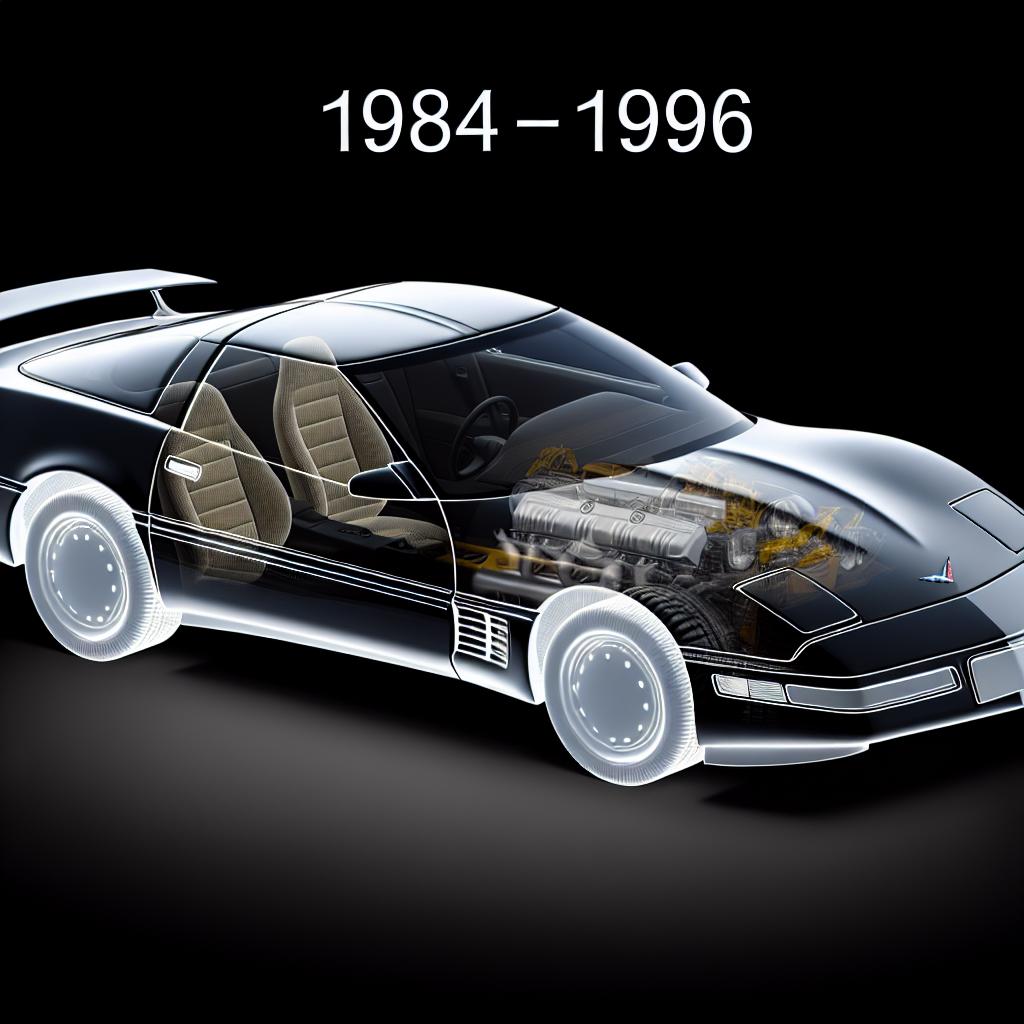 The advancements in the Corvette C4 (1984–1996).